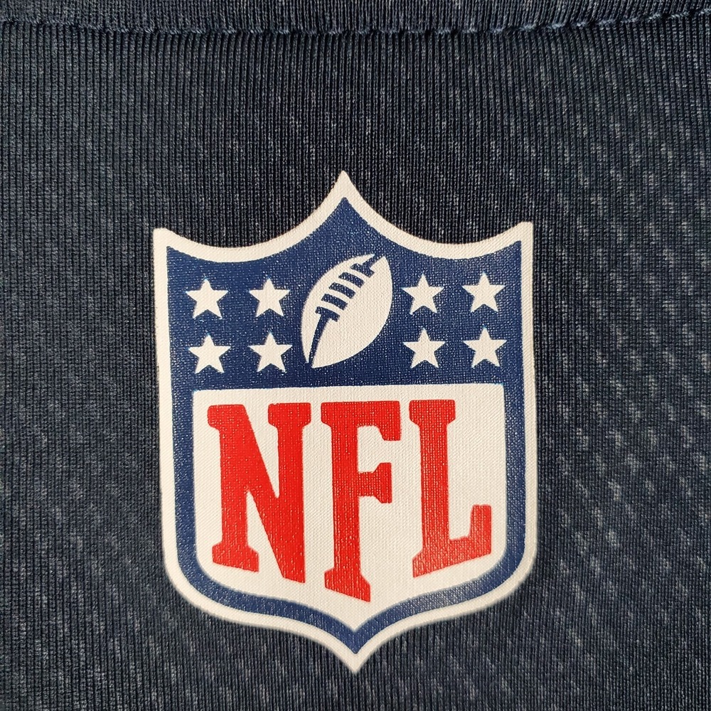 Dallas Cowboys Nike TShirt Men XL Blue Hypercool DriFit On Field Performance NFL - Picture 7 of 11